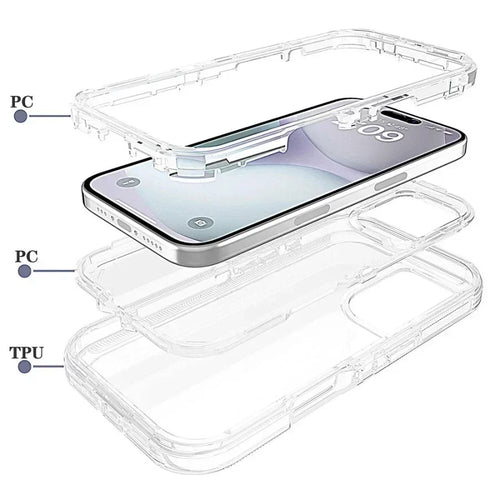 60° Armor iPhone Case — Clear & Shockproof