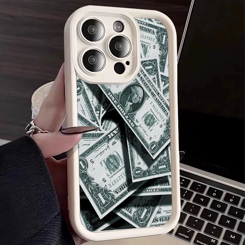 Pink Dollars Phone Case