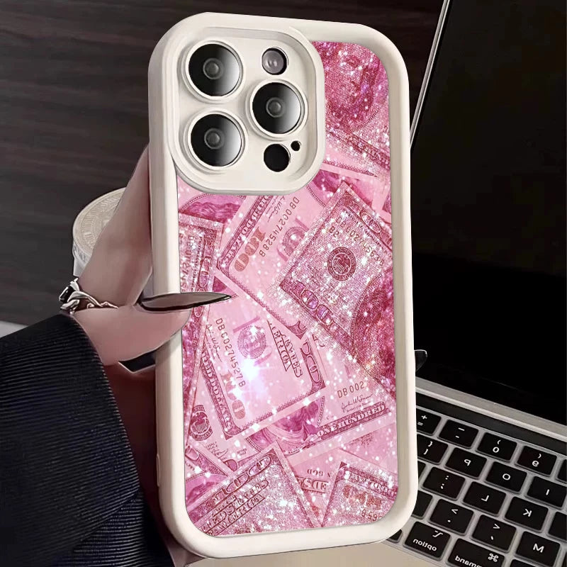 Pink Dollars Phone Case