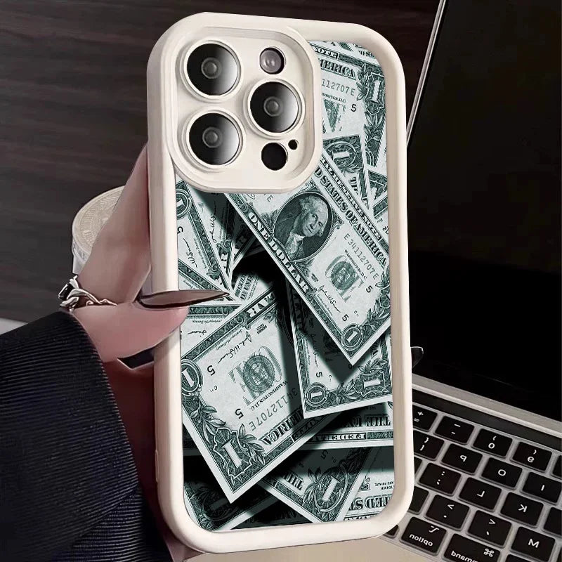 Pink Dollars Phone Case