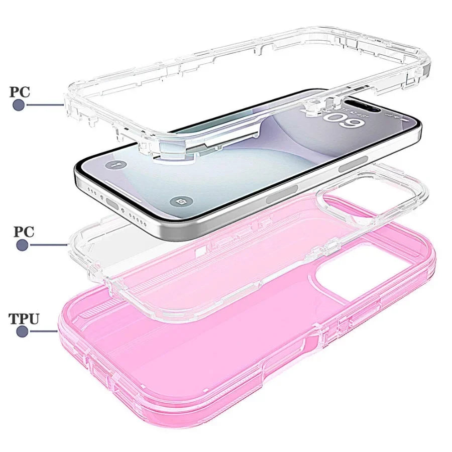 60° Armor iPhone Case — Clear & Shockproof