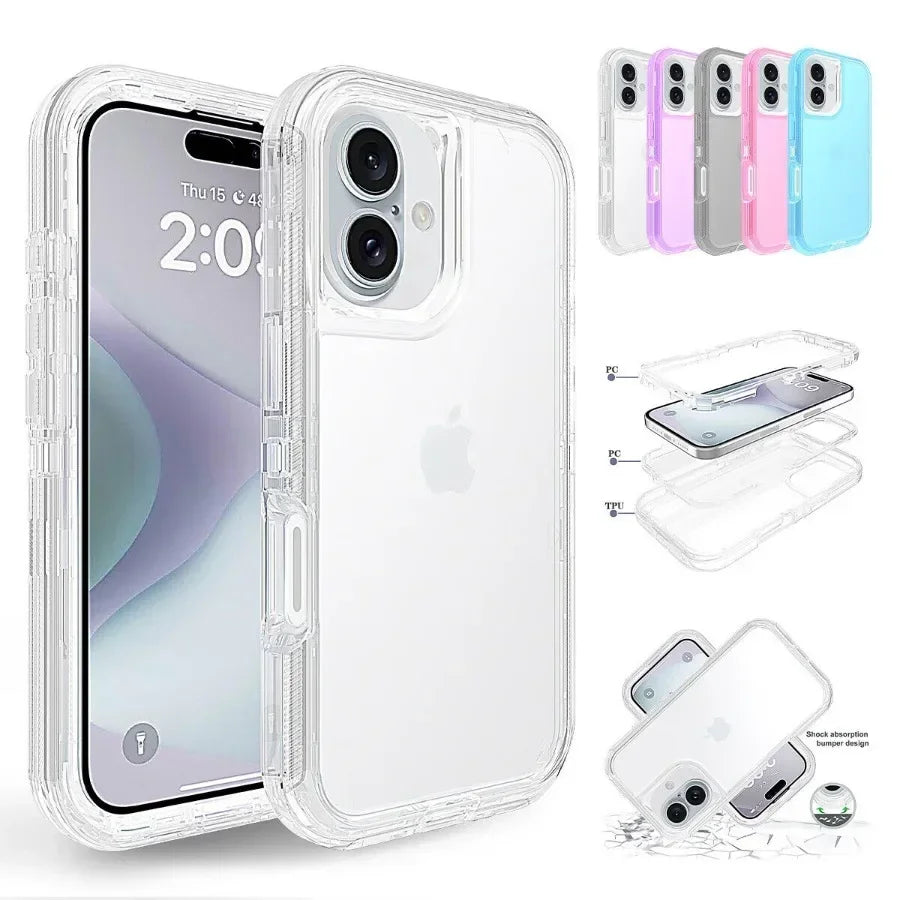 60° Armor iPhone Case — Clear & Shockproof