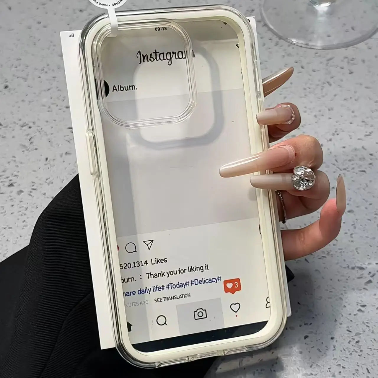 Candy Color Clear iPhone Case — Shockproof Acrylic Bumper Cover