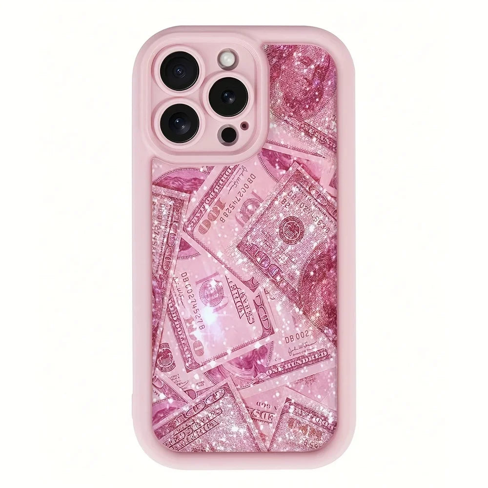 Pink Dollars Phone Case