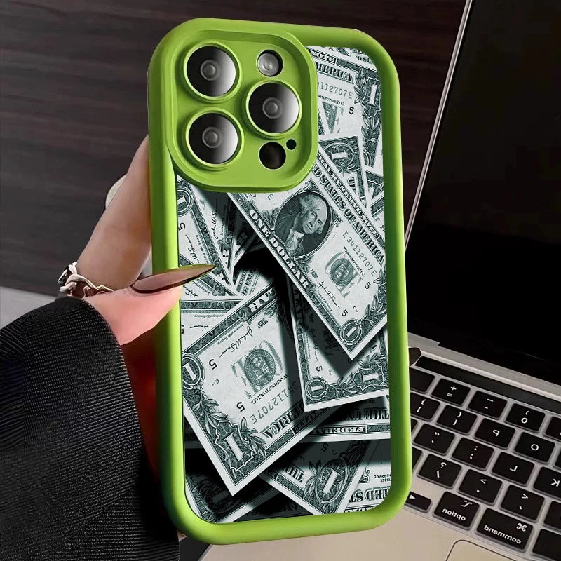 Pink Dollars Phone Case