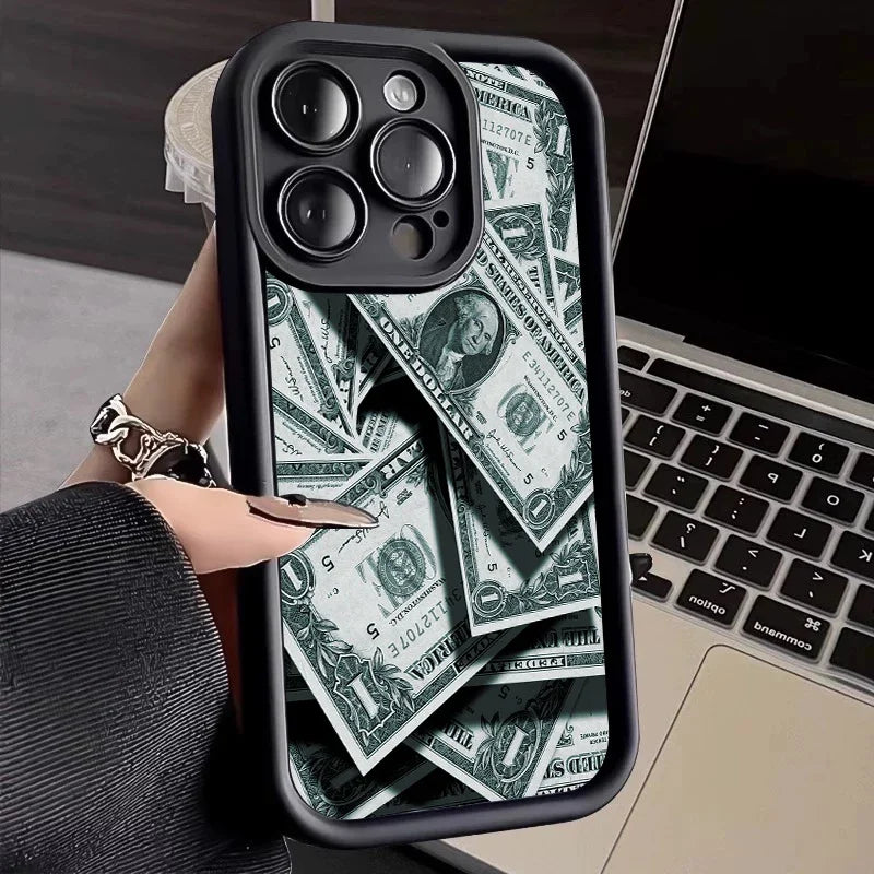 Pink Dollars Phone Case