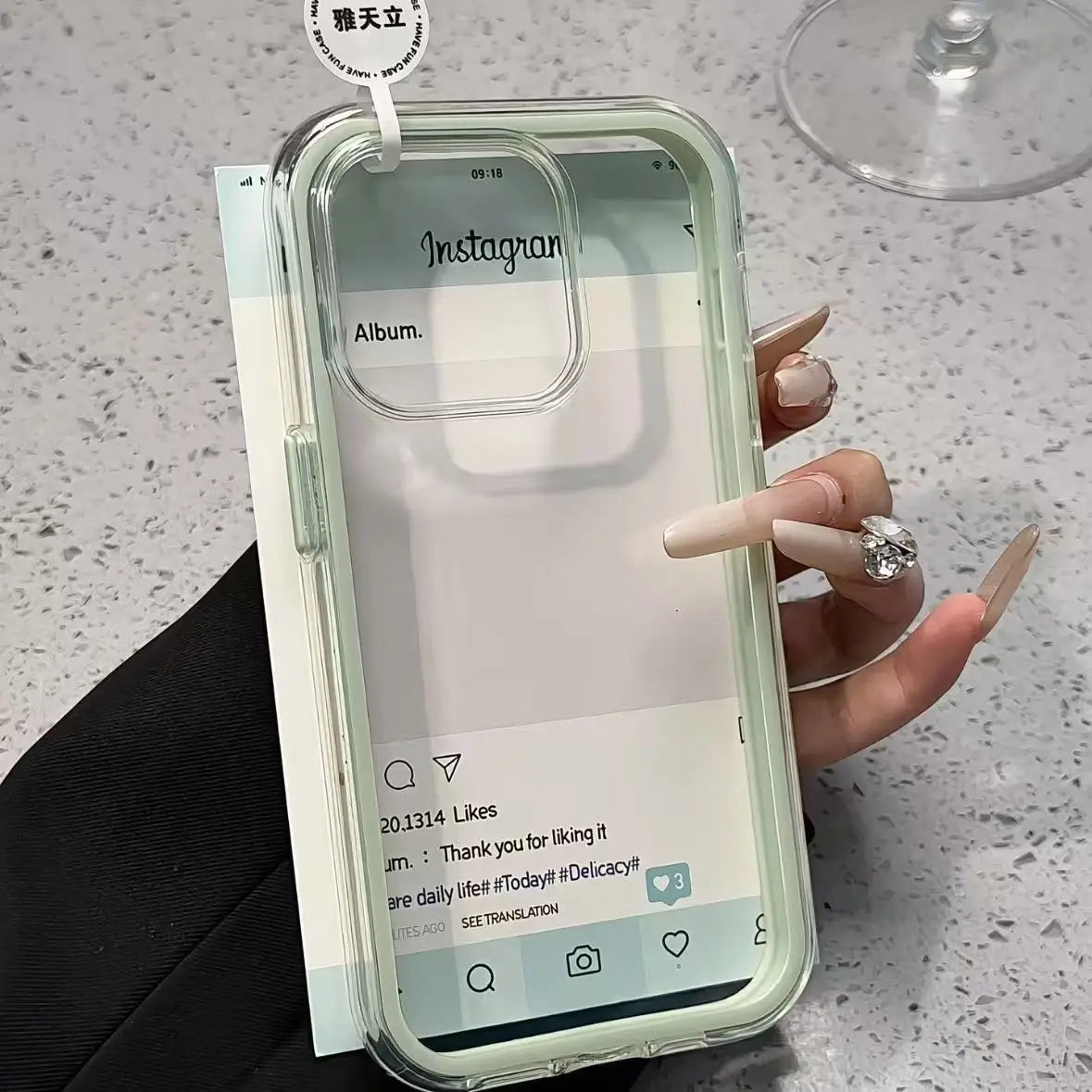 Candy Color Clear iPhone Case — Shockproof Acrylic Bumper Cover