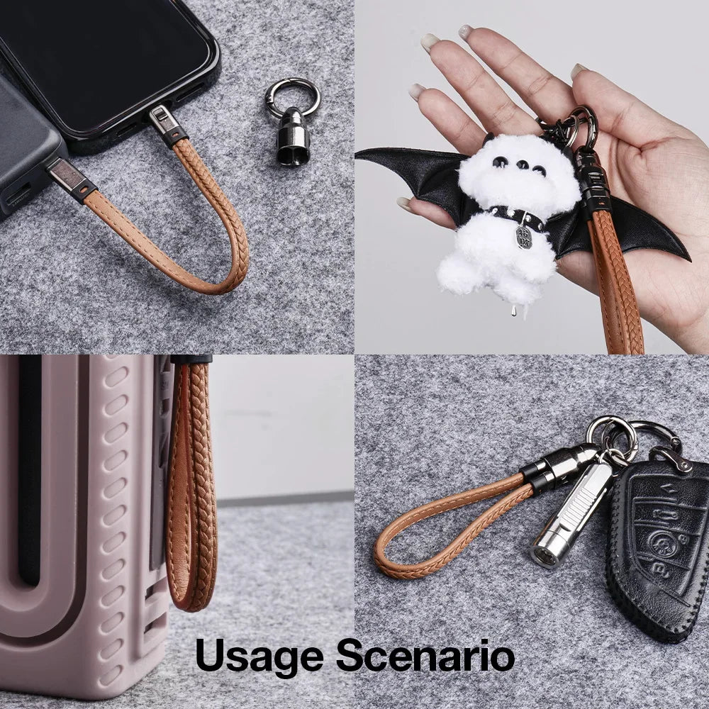 Portable Keychain USB C Charger