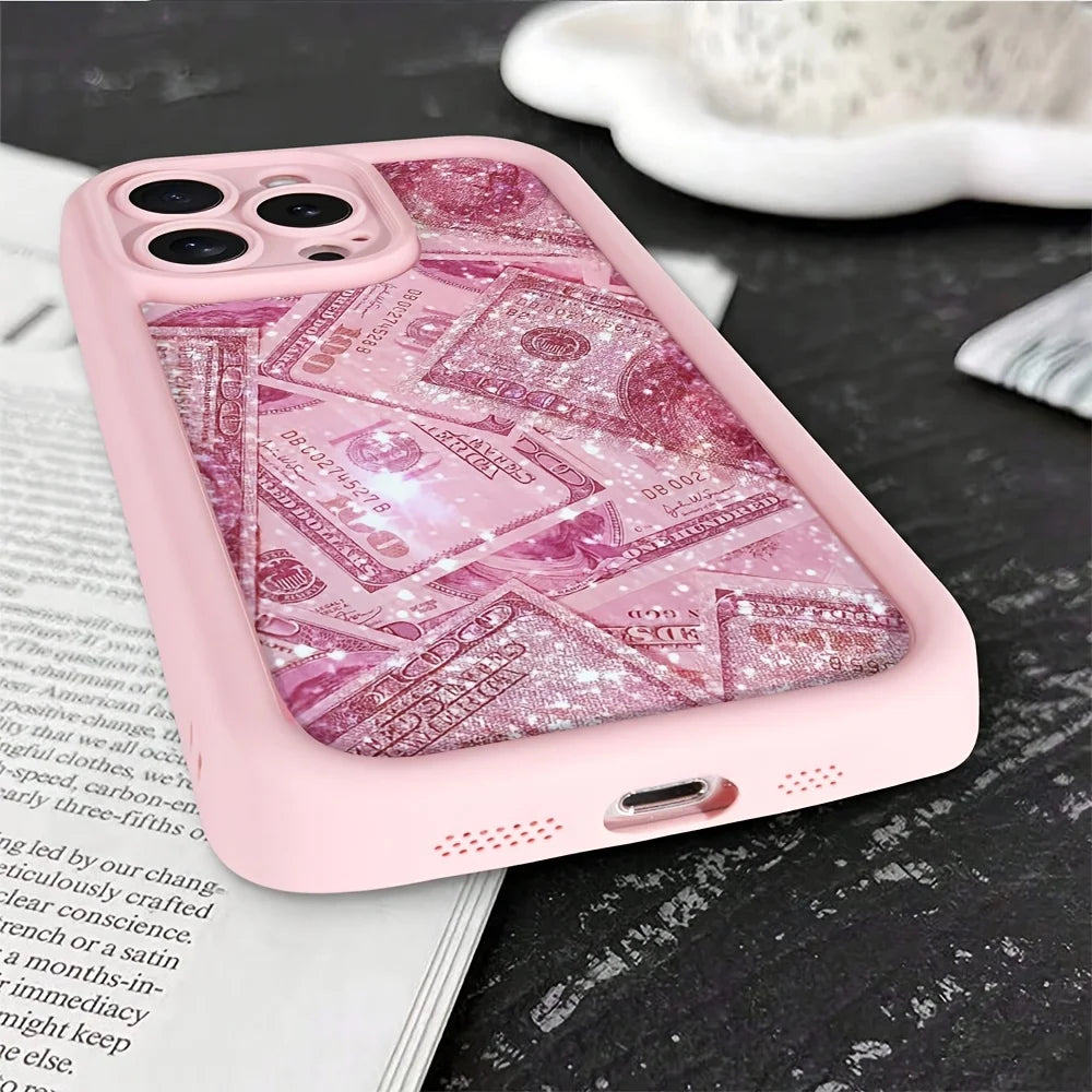 Pink Dollars Phone Case