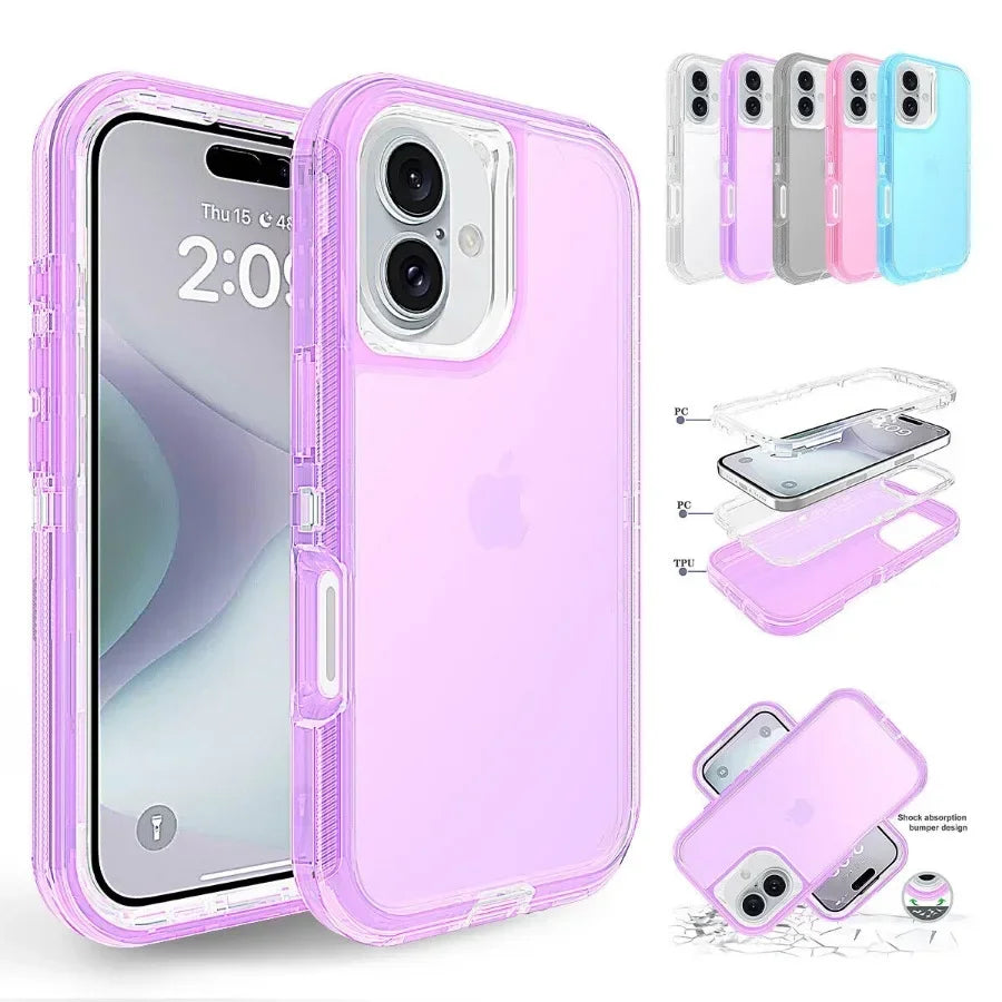 60° Armor iPhone Case — Clear & Shockproof