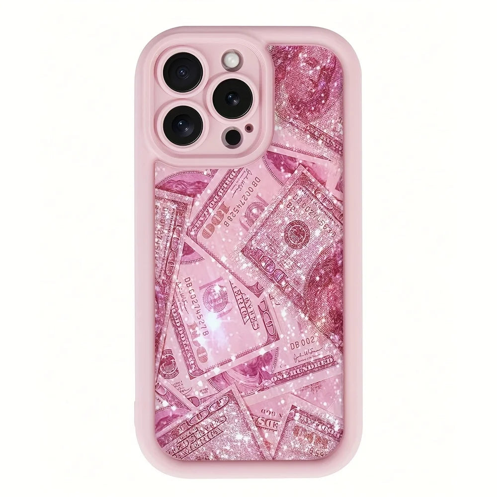 Pink Dollars Phone Case