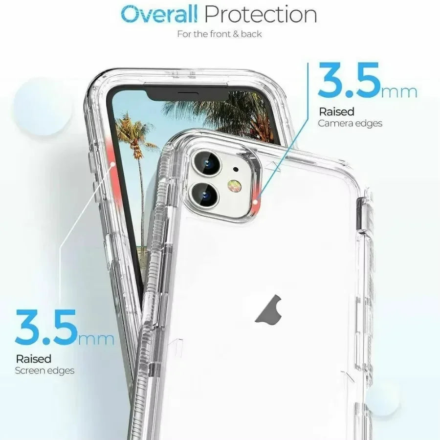 60° Armor iPhone Case — Clear & Shockproof